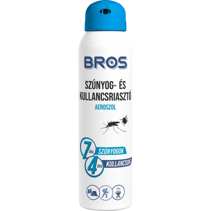 BROS Szúnyog- és kullancsriasztó aeroszol 90ml