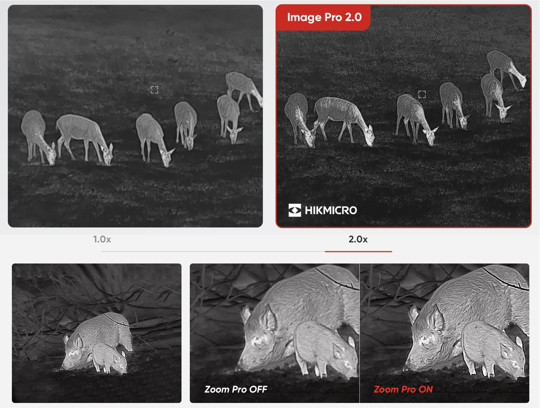 Hikmicro Habrok HQ35L 4K : 640 × 512 px, minden egybe hőkamera digitális kereső éjjel nappalra távolság mérővel - Image 13