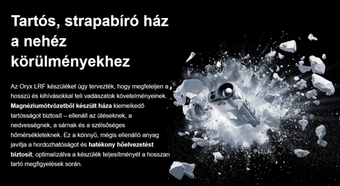 Pulsar Oryx LRF XG35: Új generációs hőkamera beépített lézeres távolságmérővel - Image 18