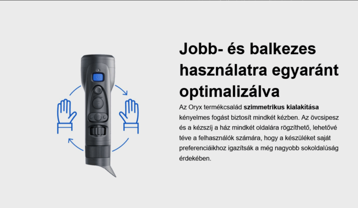Pulsar Oryx LRF XG35: Új generációs hőkamera beépített lézeres távolságmérővel - Image 17
