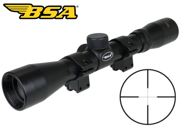 BSA .22 Special 4x32 légpuska  céltávcső szerelékkel