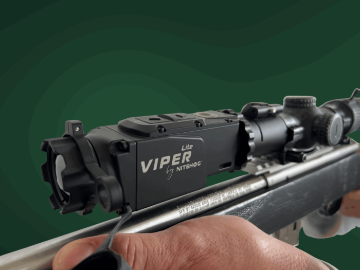 Nitehog VIPER 35 LITE felszerelve fegyveren