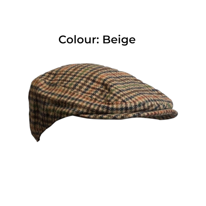 Gyerek Colton Gyapjú Flat Cap sapka - Image 4