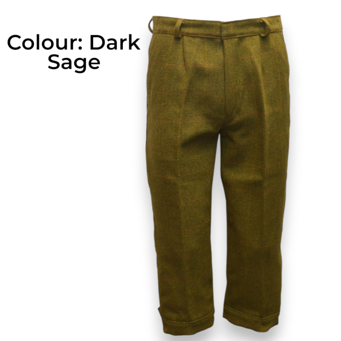 Walker & Hawkes Férfi Derby Tweed Plus Twos Breeks Nadrág - Image 2
