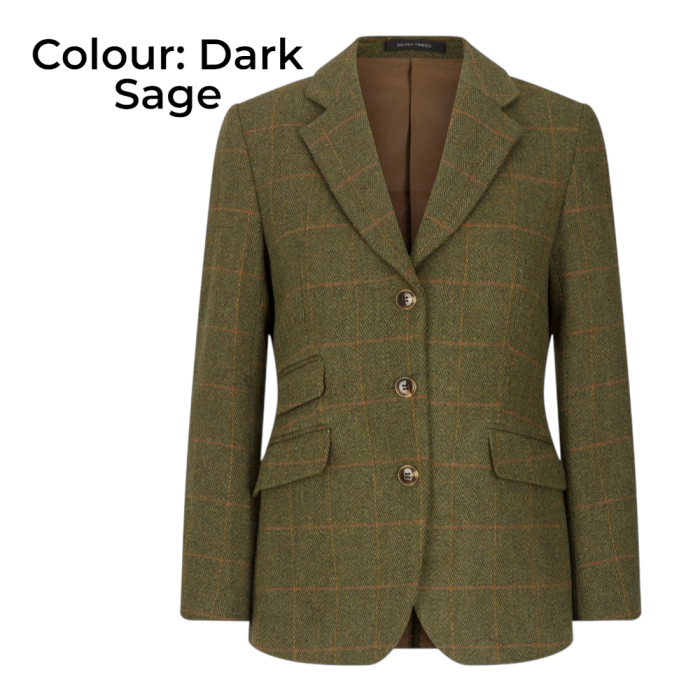 Walker & Hawkes – Mayland Női Tweed Country Blézer - Image 2