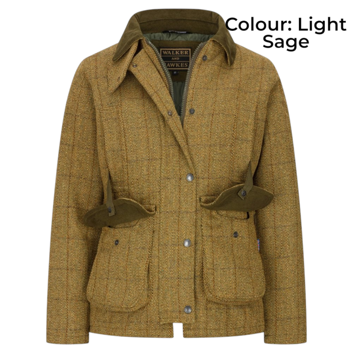 Walker & Hawkes – Ladies Derby Tweed Hazelwood Shooting Jacket női kabát - Image 11