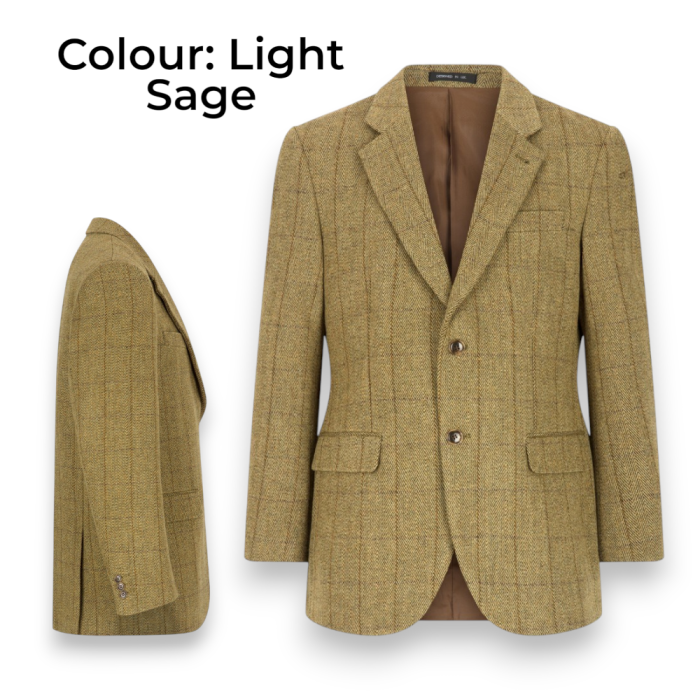 Férfi Windsor Derby Tweed Country Zakó - Image 10
