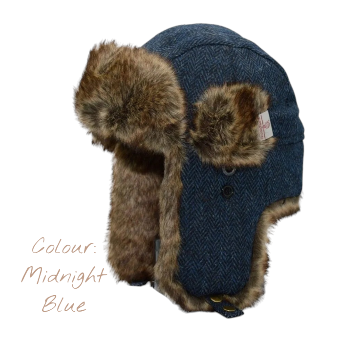 Walker & Hawkes – Harris Tweed Charles Trapper Hat - Image 8