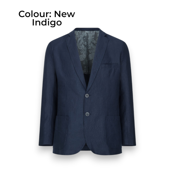 Férfi Baird McNutt Irish Linen Banbridge Zakó - Image 3