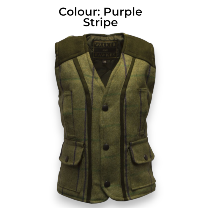 Baby Kids’ Derby Tweed Blakeson Gilet – Klasszikus tweed mellény a legkisebbeknek - Image 2