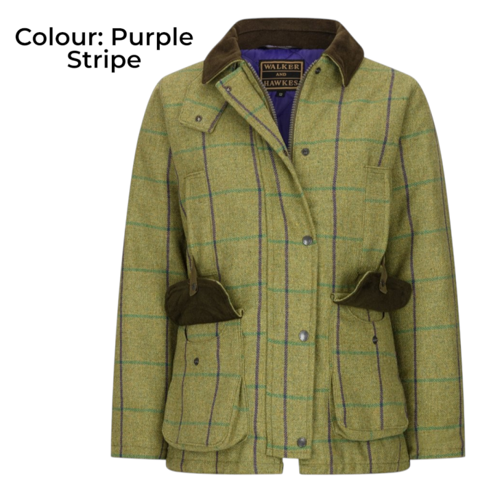 Walker & Hawkes – Ladies Derby Tweed Hazelwood Shooting Jacket női kabát - Image 16