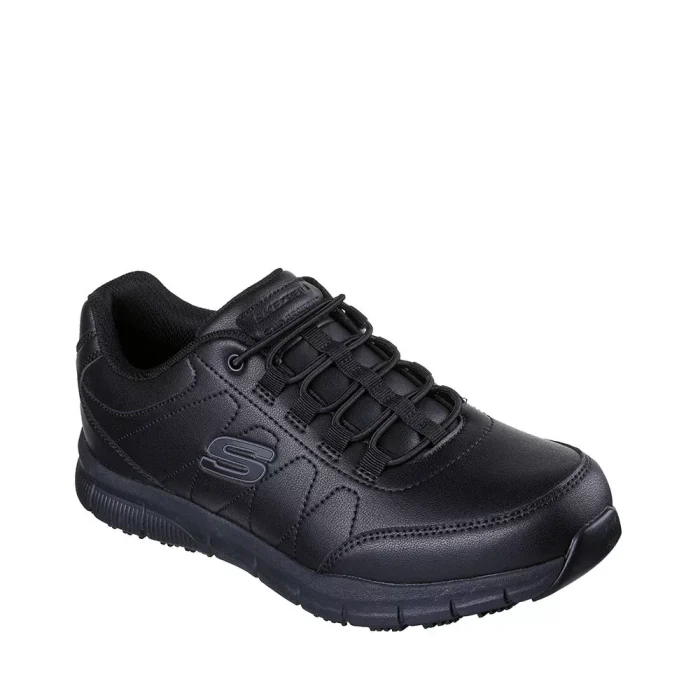 Skechers Nampa-Osil O1 félcipő Cikkszám: DT-SKCH-200272EC-BLK - Image 4