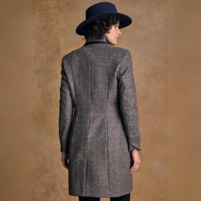 Jack Murphy Isabella Tweed Overcoat – női tweed kabát - Image 4