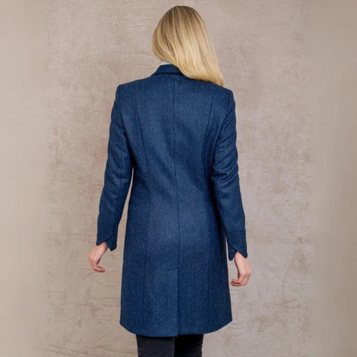 Jack Murphy Isabella Tweed Overcoat – női tweed kabát - Image 6