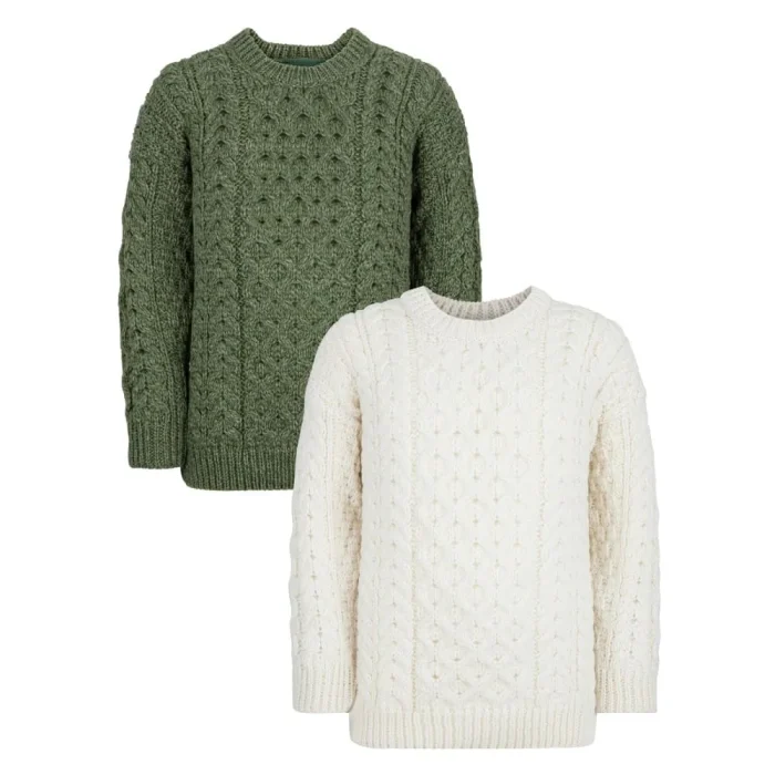 Walker&Hawkes Kids’ Supersoft Merino Wool Acton Jumper – 100% Merinó gyapjú gyermek pulóver - Image 4
