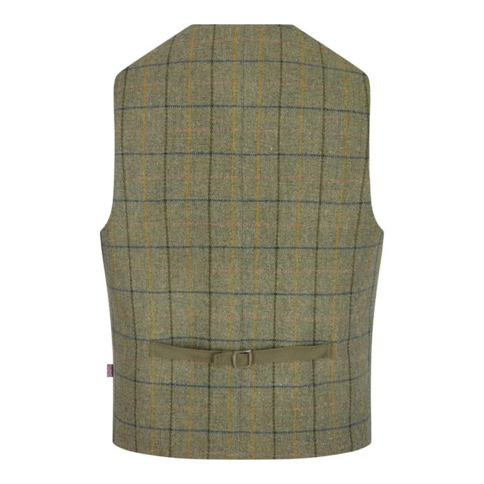 Walker & Hawkes Derby Tweed Alcott férfi mellény - Image 13