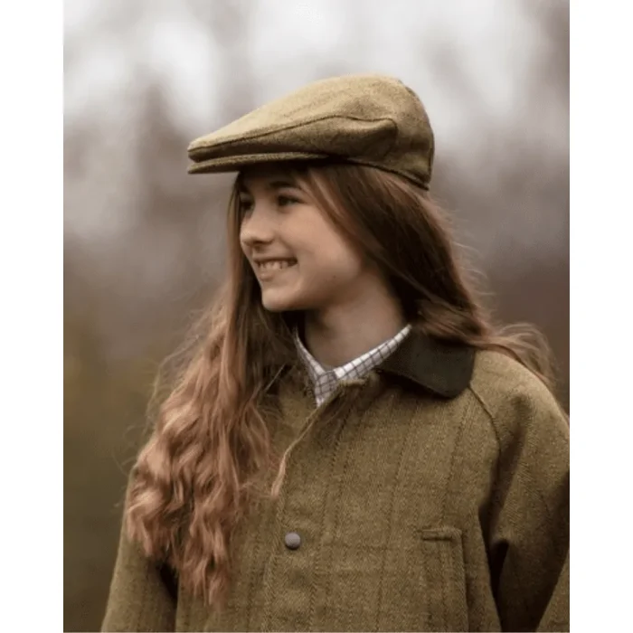 Derby Tweed “Ashton” Flat Cap gyerek sapka - Image 6
