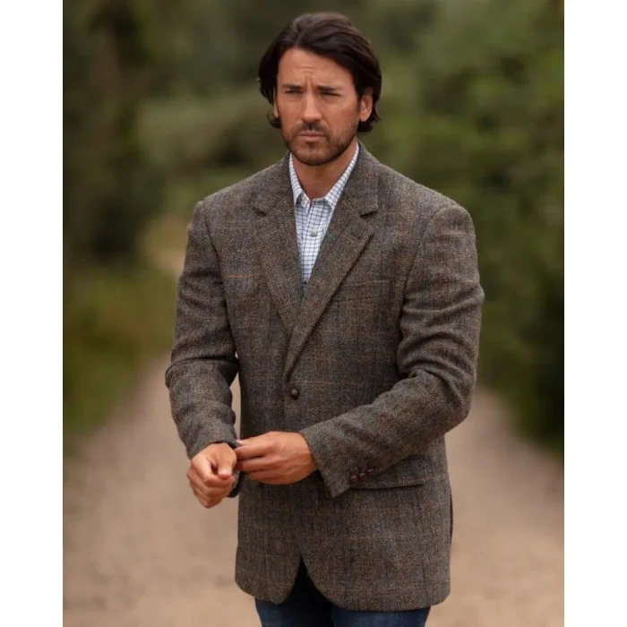 Férfi Harris Tweed Blakemore Zakó - Image 9