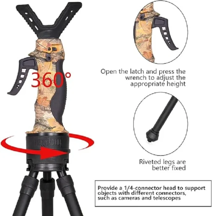 Licitálj:Fiery Deer Gen V háromlábú lőbot – A stabilitás új generációja - Image 2