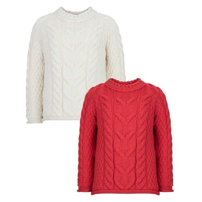Walker&Hawkes Kids’ Supersoft Merino Wool Hopton Jumper  Gyermek pulóver 100% merinó gyapjúból – elegáns, meleg és tartós