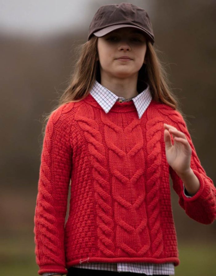 Walker&Hawkes Kids’ Supersoft Merino Wool Hopton Jumper  Gyermek pulóver 100% merinó gyapjúból – elegáns, meleg és tartós - Image 9