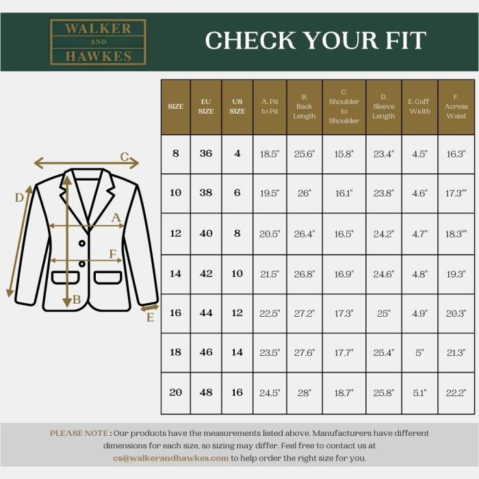 Walker & Hawkes – Mayland Női Tweed Country Blézer - Image 4