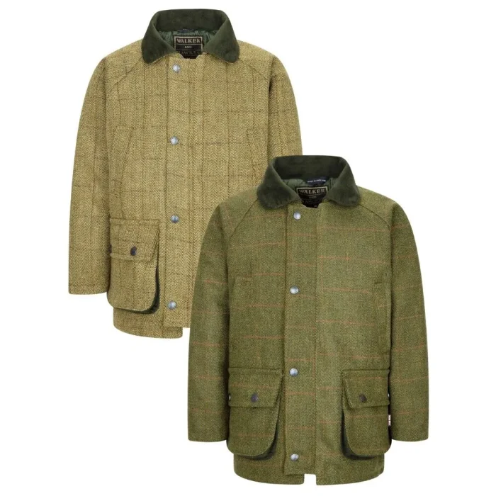 Children’s Derby Tweed Noah Shooting Jacket – Klasszikus tweed stílus gyerekeknek