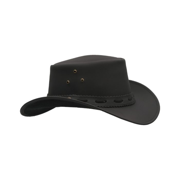 Walker & Hawkes Leather Cowhide Outback vízálló kalap - Image 4