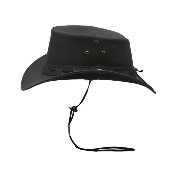 Walker & Hawkes Leather Cowhide Outback vízálló kalap - Image 3