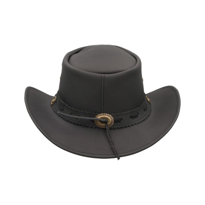 Walker & Hawkes Leather Cowhide Outback vízálló kalap - Image 2