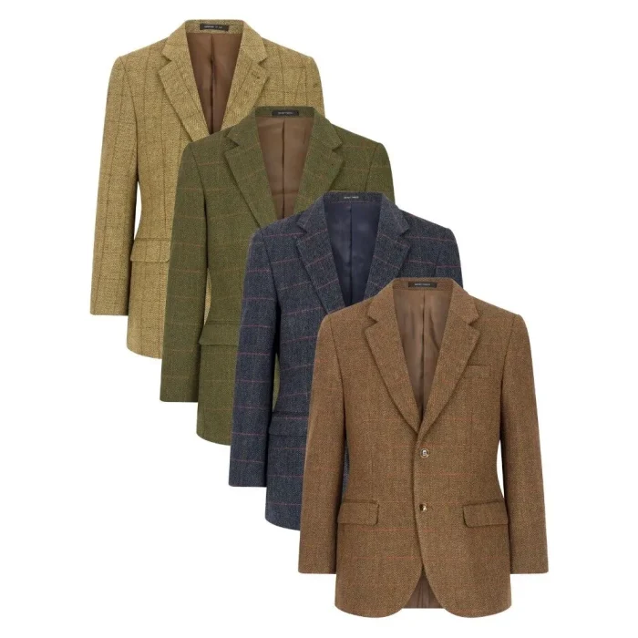 Férfi Windsor Derby Tweed Country Zakó