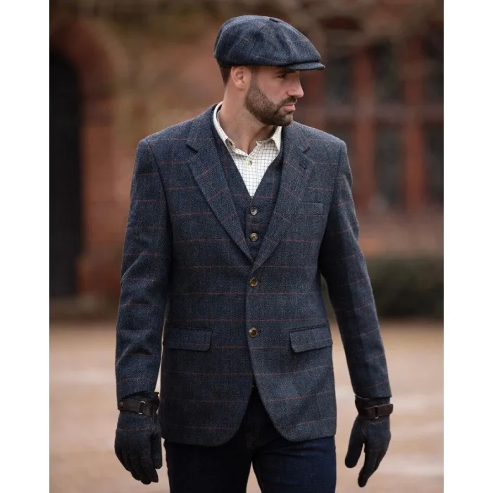 Férfi Windsor Derby Tweed Country Zakó - Image 3