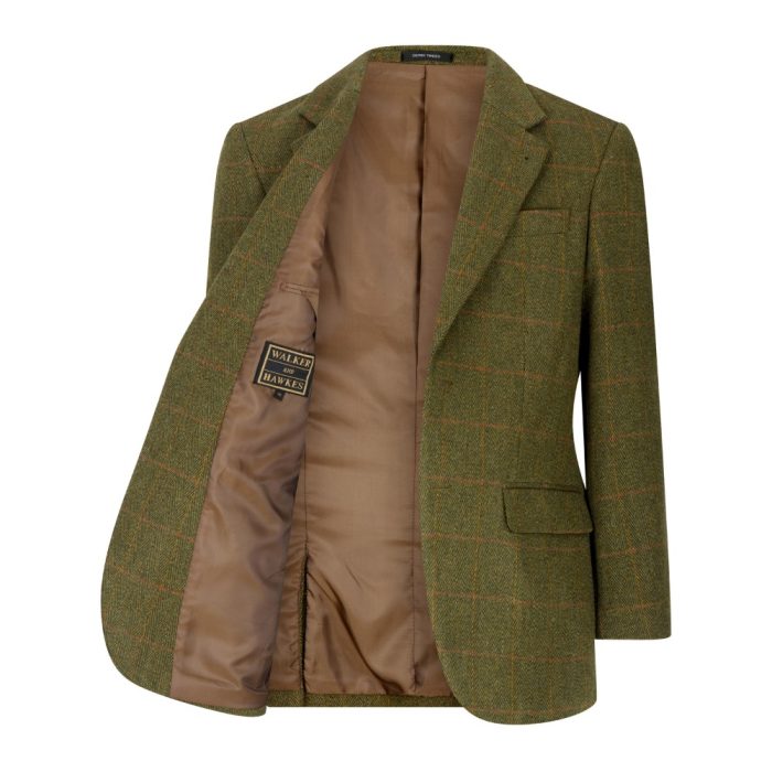 Férfi Windsor Derby Tweed Country Zakó - Image 12
