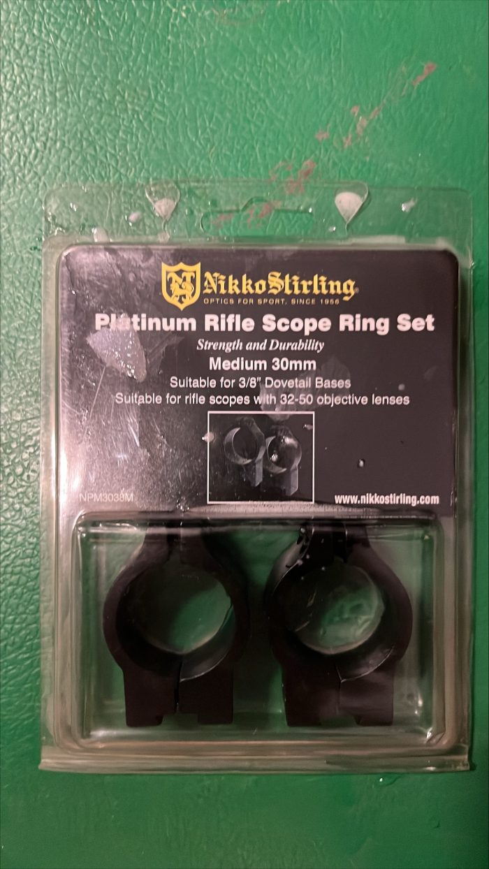 Licit: Nikko Stirling Gyűrű szerelék medium 30mm