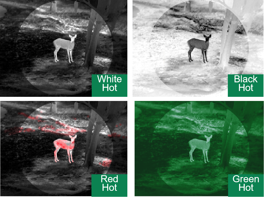 GUIDE TA435 HŐKAMERA ELŐTÉT 35 objektív 400 x felbontás 1024-es kijelző 300 -méterig+ (Lahoux clip) - Image 5