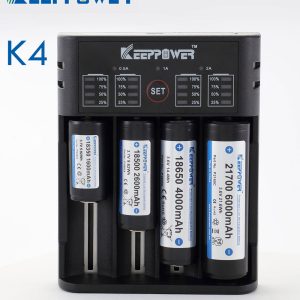 Keeppower K4 – megbízható társa a hőkamera‑akkumulátorok töltéséhez