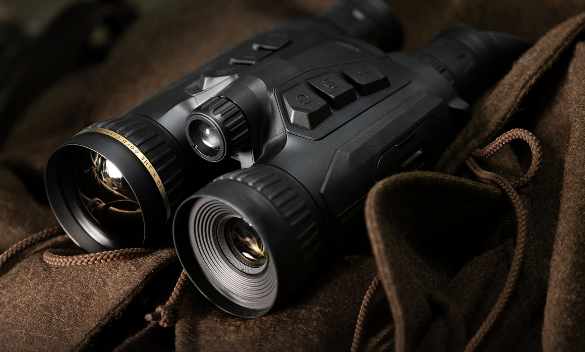 HIKMICRO HABROK Pro HX60LS (1280 / 50 Hz) – multispektrális prémium távcső kétszemes Digitális éjjellátó és hőkamera kereső