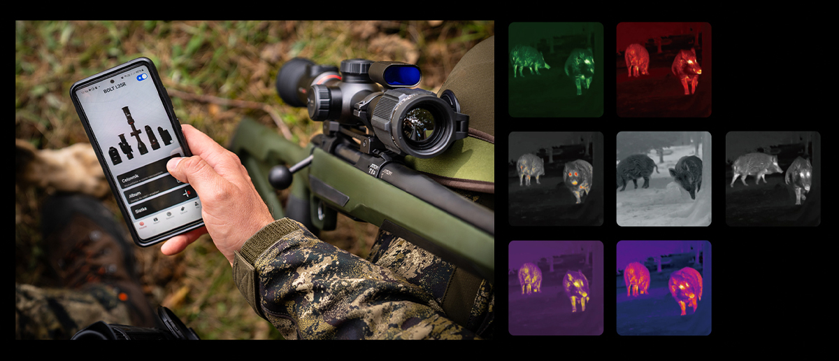 Nocpix Bolt H50R hőkamera céltávcső – erős teljesítmény, pontos távolságmérés, tiszta hőkép - Image 2