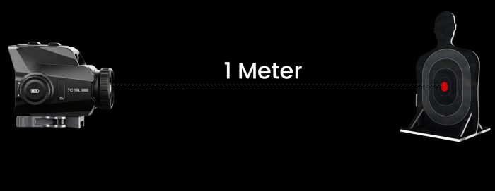 HIKMICRO HIKTac 1 méteres minimális fókusztávolság