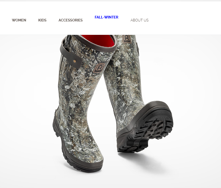 Rouchette VENEUR NEO ZIP CAMO SP 4 mm neoprénes cipzáras vadászcsizma – barna terepmintás - Image 6