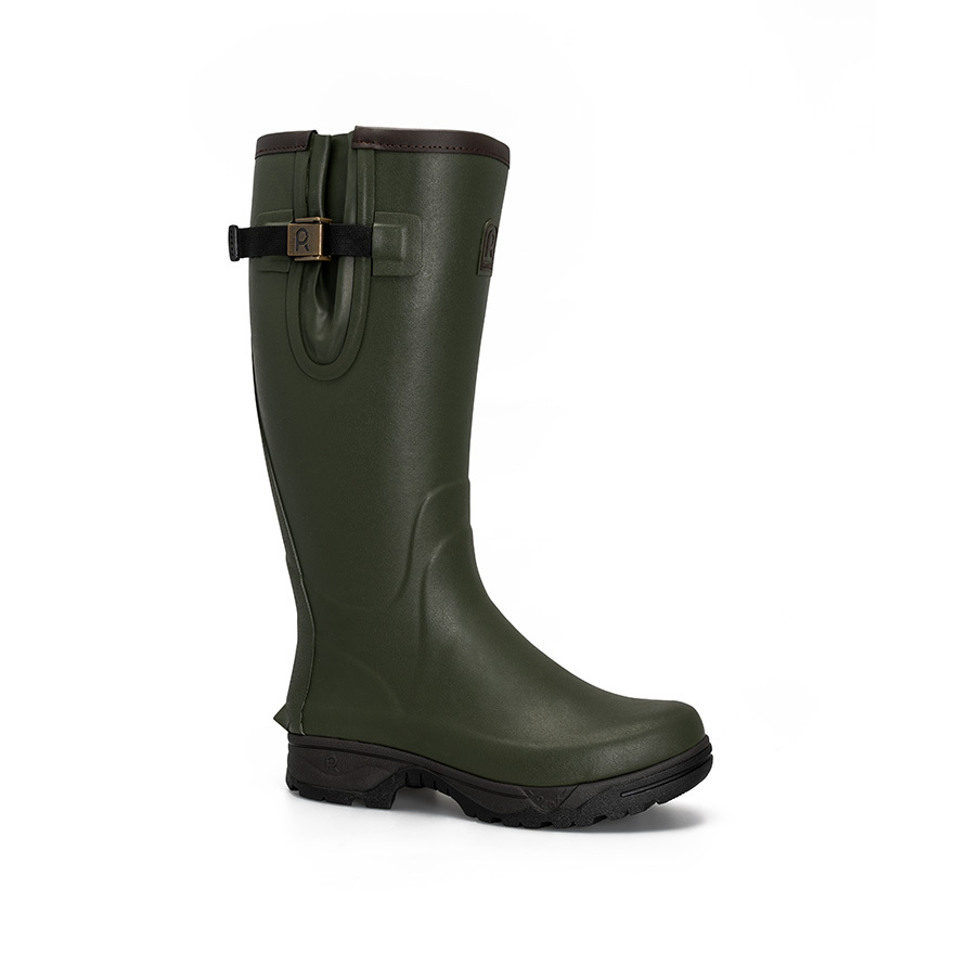 Rouchette VENEUR NEO 4 mm neoprénes, állítható szárú vadászcsizma – khaki - Image 6