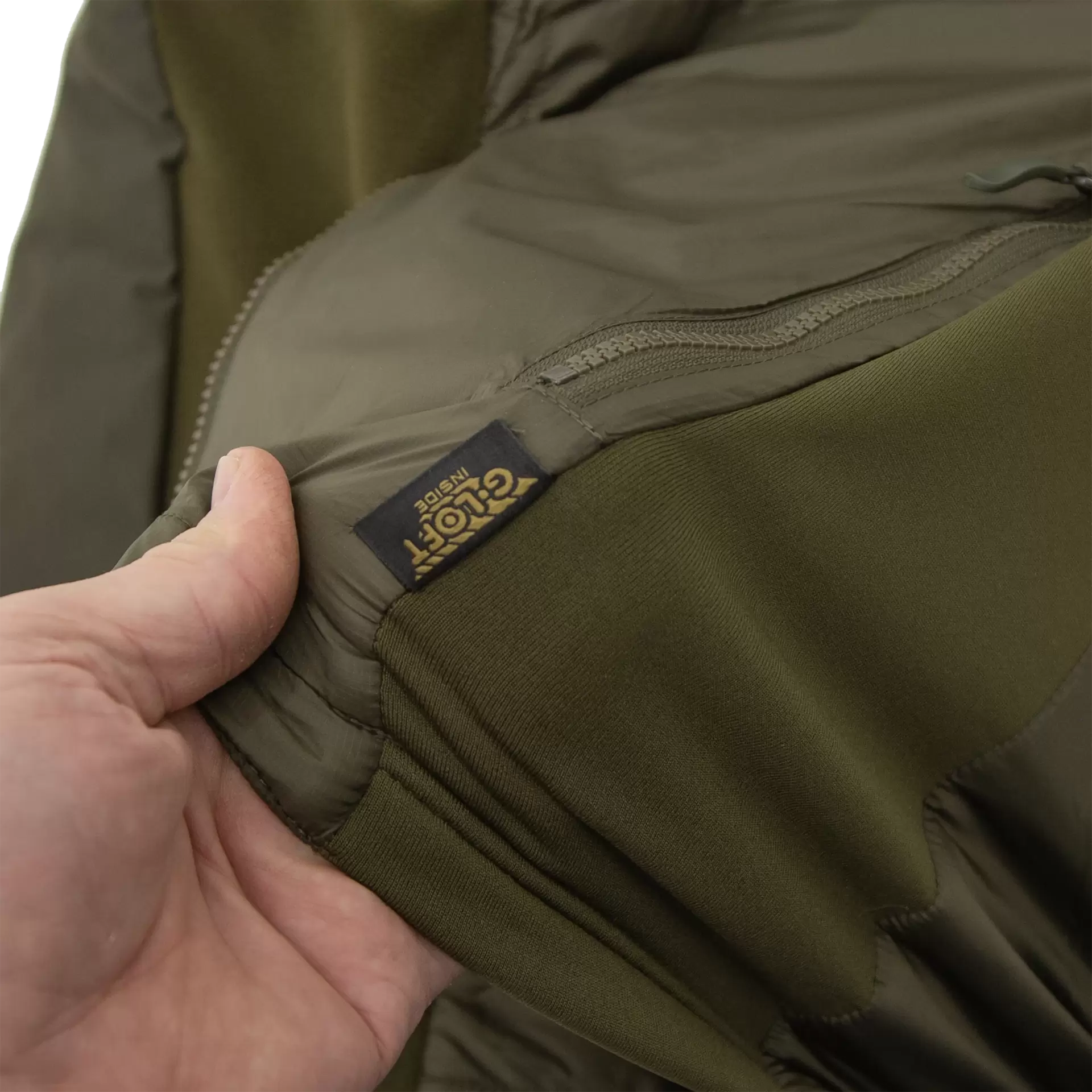 Carinthia TLG 2.0 Jacket – könnyű hibrid technikai kabát – Olíva – gyári termékfotó 10