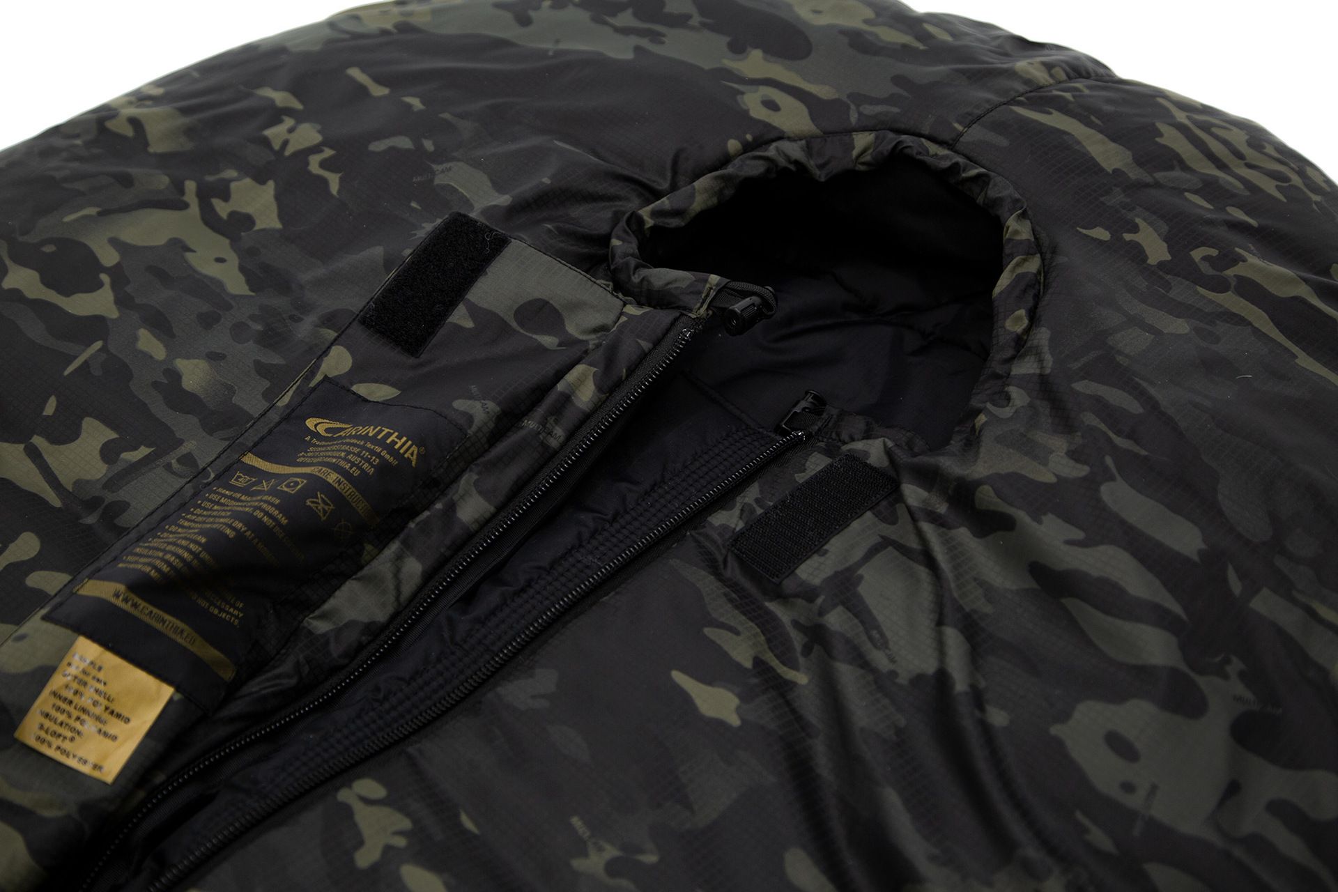 Carinthia Defence 4 háromévszakos G-LOFT hálózsák – Multicam Black – gyári termékfotó 34