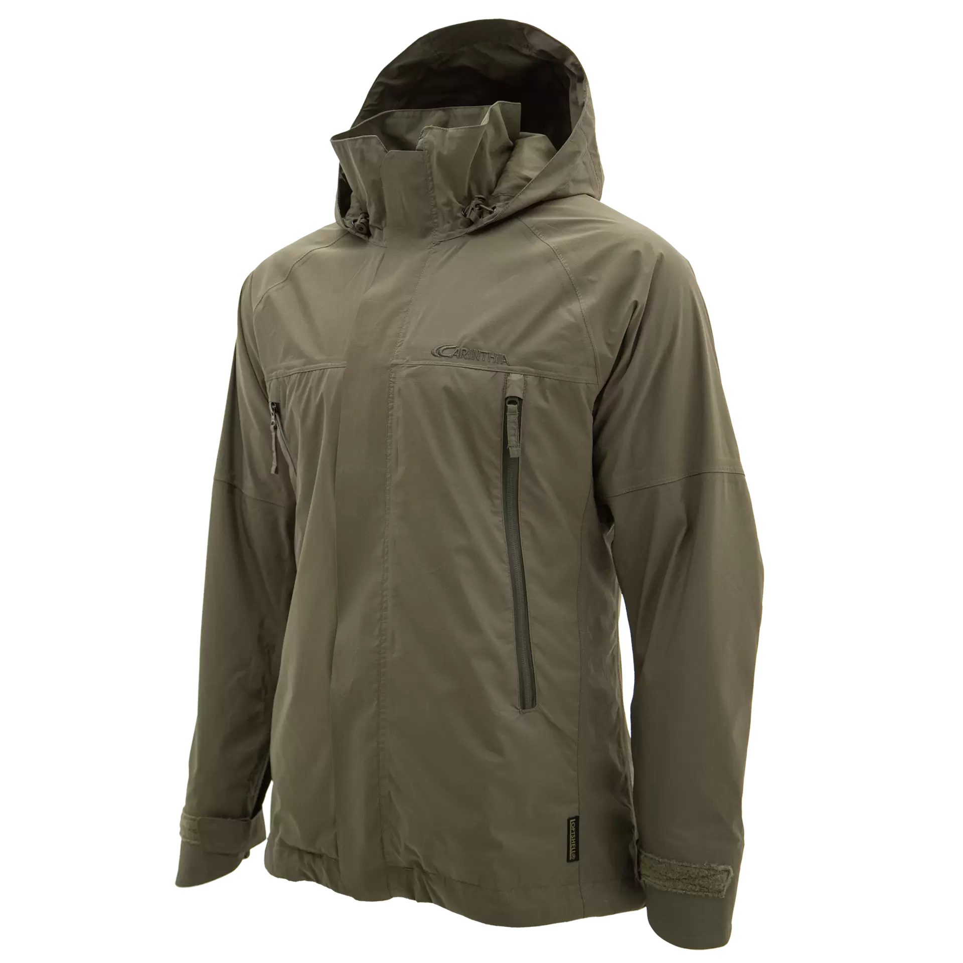 Carinthia Loftshell® Hydro vízálló outdoor kabát – Olíva – gyári termékfotó 13