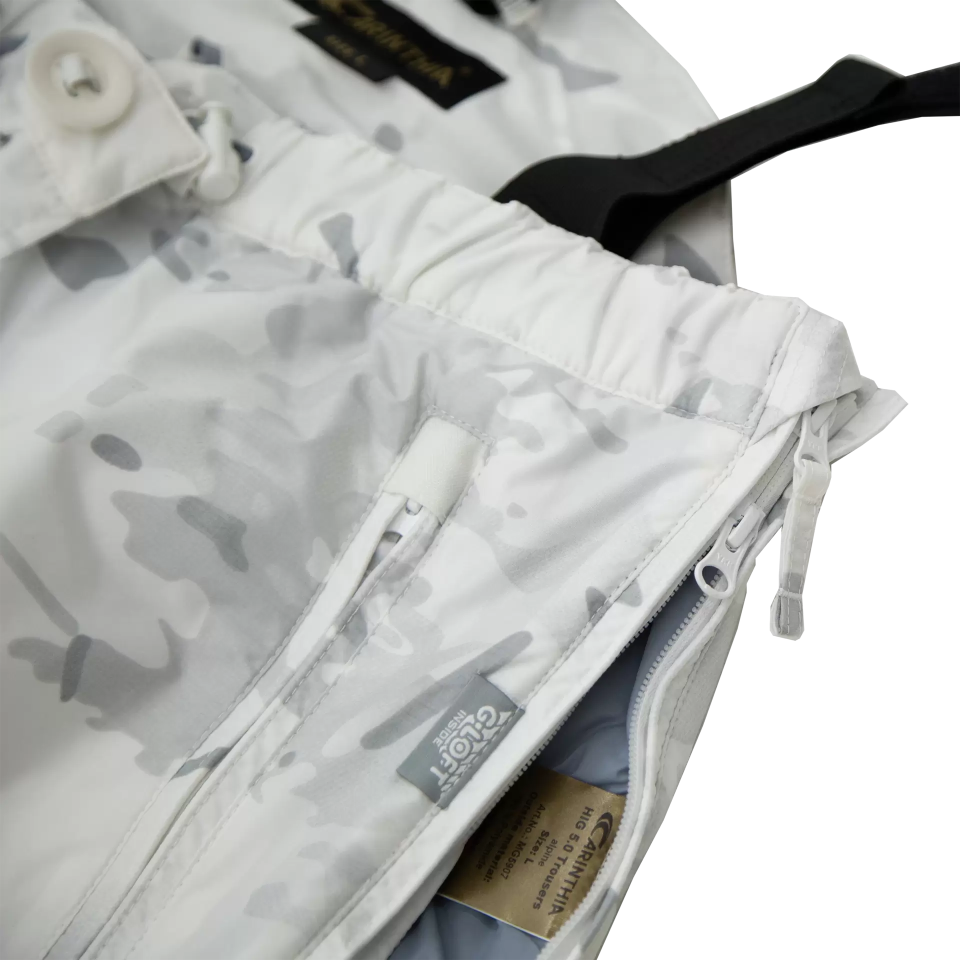 Carinthia HIG 5.0 Trousers erősen szigetelt téli nadrág – Multicam Alpine – gyári termékfotó 18