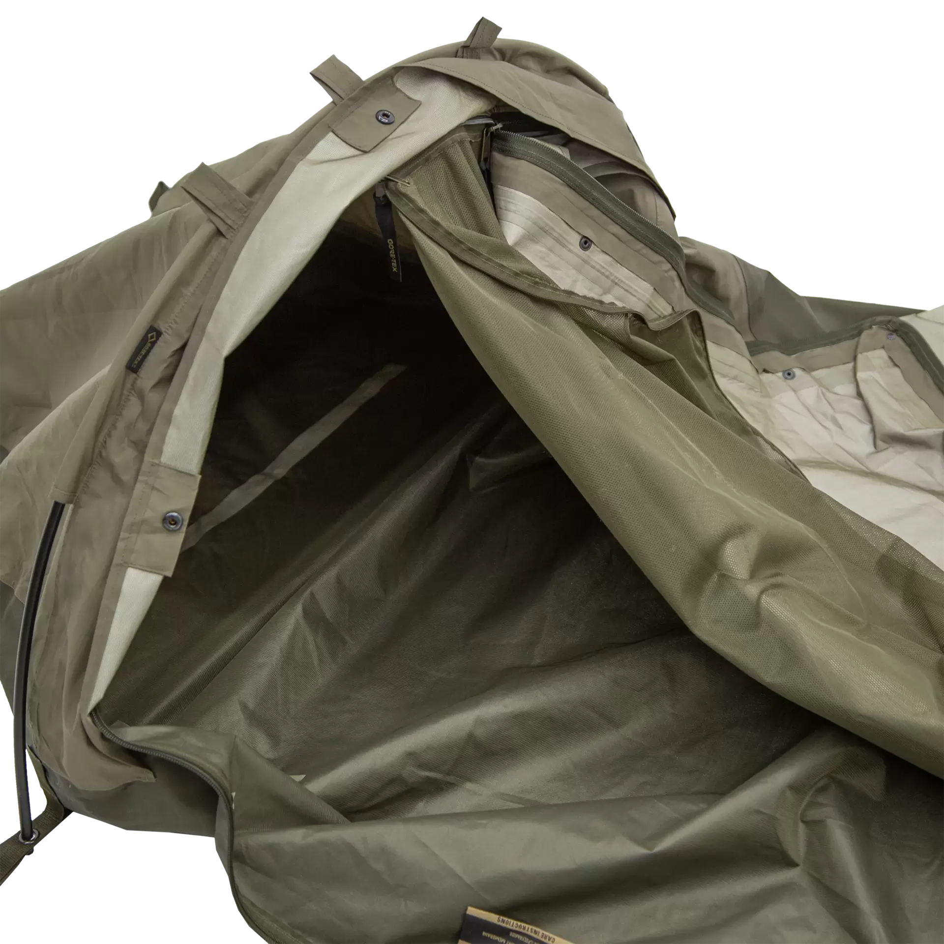 Carinthia Micro Tent Plus egyszemélyes GORE-TEX® bivaksátor – Olíva – gyári termékfotó 6