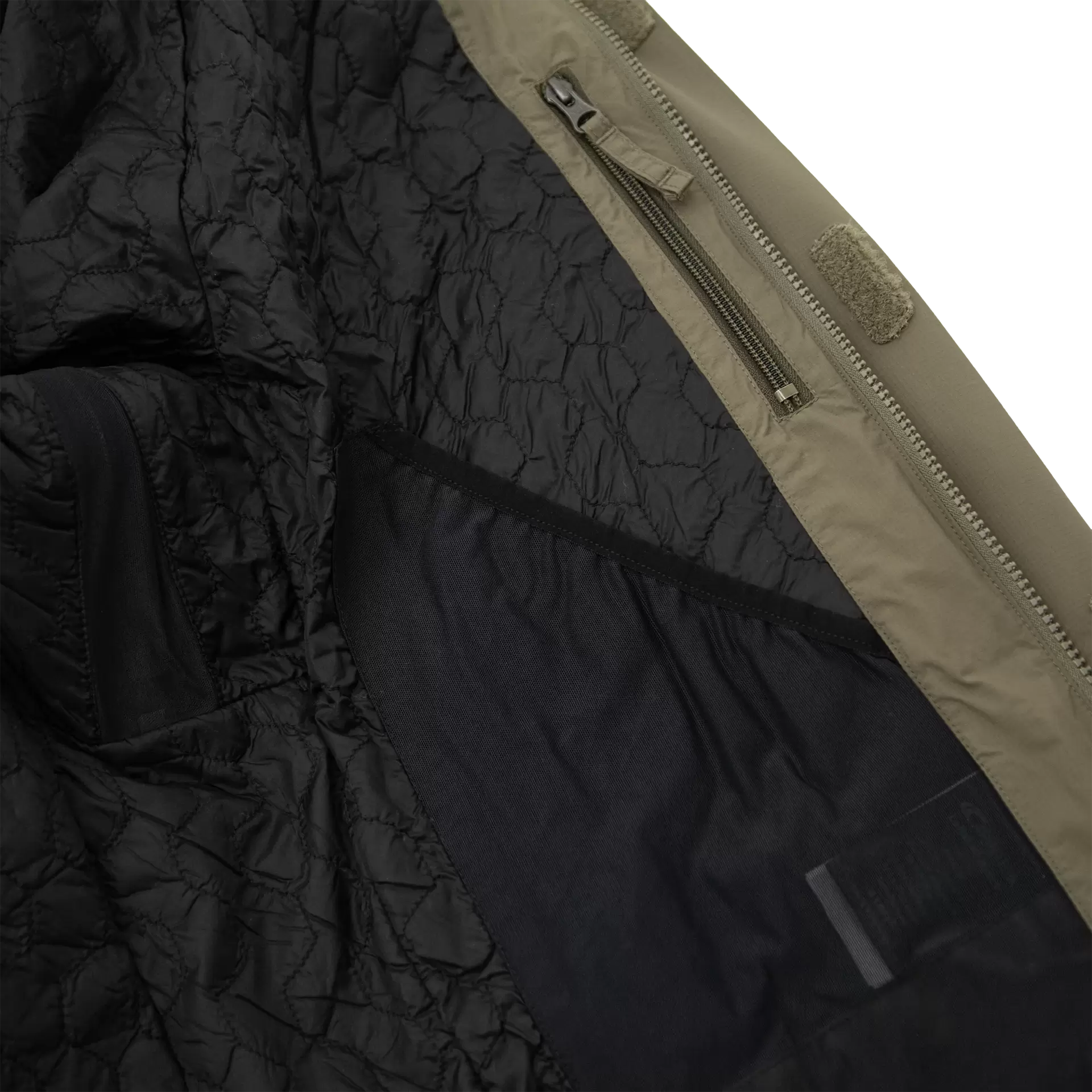 Carinthia Loftshell® Hydro vízálló outdoor kabát – Olíva – gyári termékfotó 18