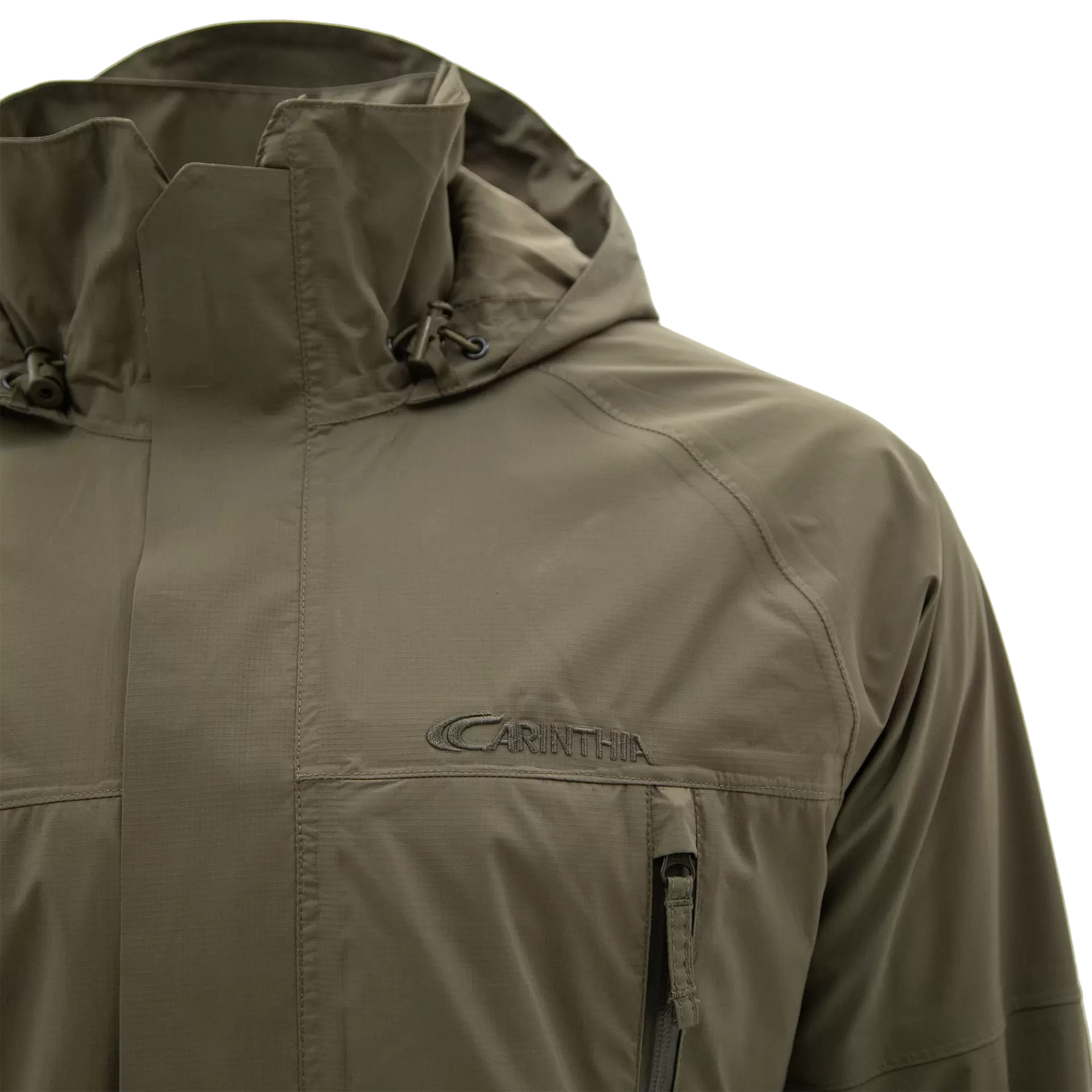 Carinthia Loftshell® Hydro vízálló outdoor kabát – Olíva – gyári termékfotó 16