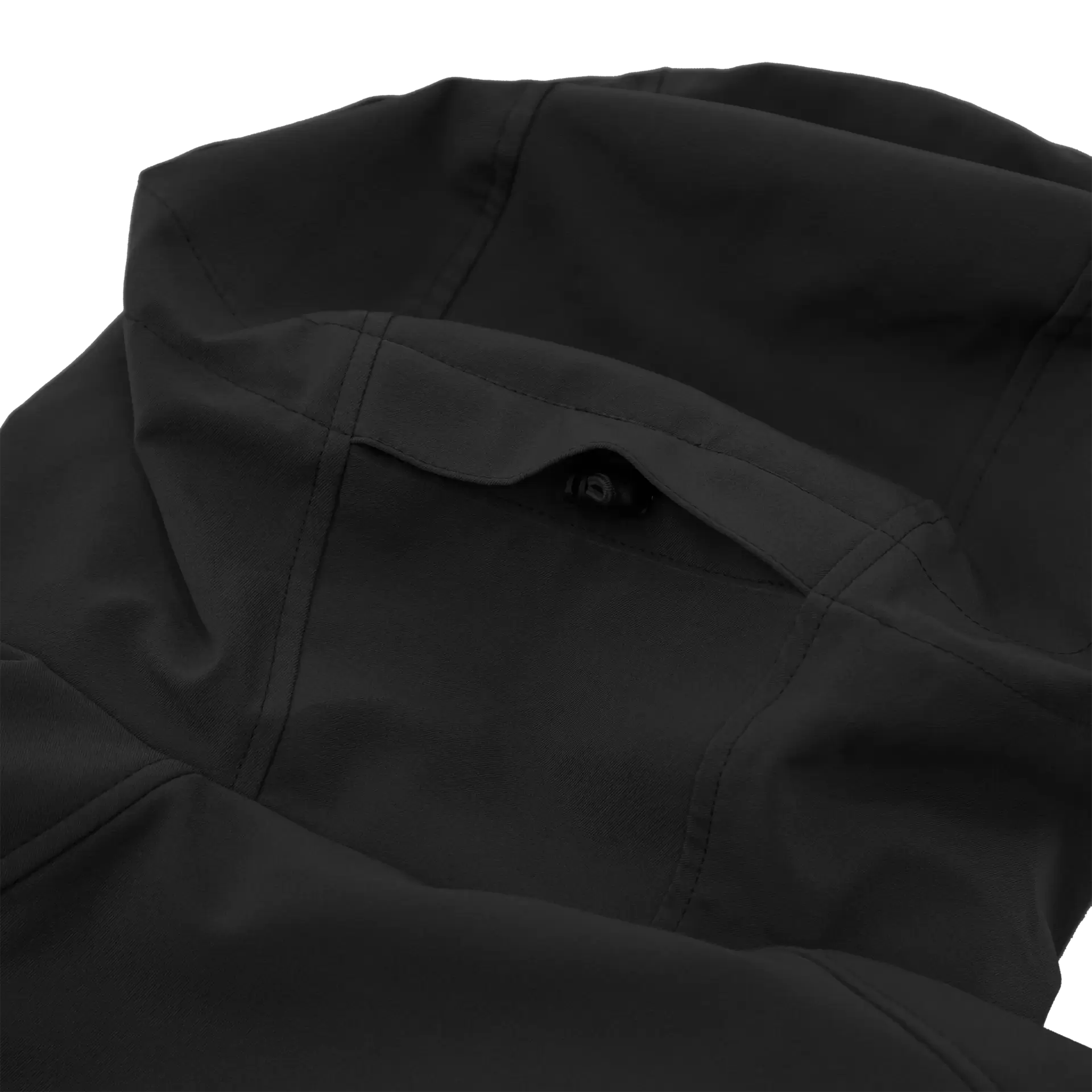 Carinthia Loftshell® Climate merinó béléses outdoor kabát – Fekete – gyári termékfotó 8