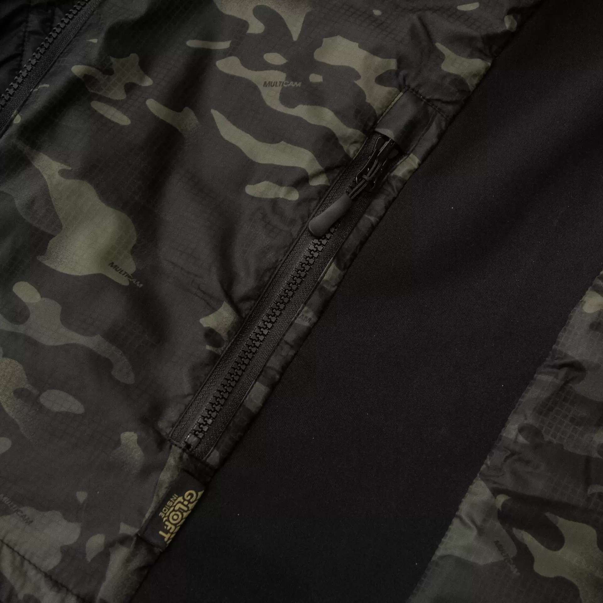 Carinthia TLG 2.0 Jacket – könnyű hibrid technikai kabát – Multicam Black – gyári termékfotó 20
